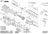 Bosch 0 602 243 207 ---- Hf Straight Grinder Spare Parts